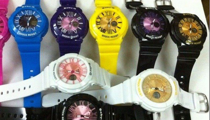 3 làm loạn thị trường với các loại đồng hồ baby-g fake 1
